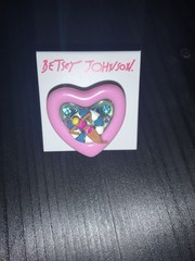 Betsey Johnson Pool Party Earrings and Ring Size 7 Stretchable – Rare – G2