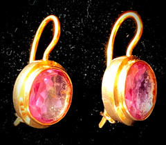 Vintage 14K 583 Gold Gemstone Made in Former USSR Weight 7 g.