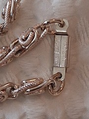 54″ Silvertone Vintage Chain West Germany Silver Alloy