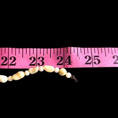 Mid Century Retro Carved Mother Of Pearl Tiki Pin Girl Up Fringe Necklace 25″