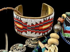 Lot Of Vintage Southwestern Necklaces/Bracelets/Earrings~1970s-90s