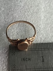 Rings Russian USSR Rings Vintage Soviet Silver 875 gold jewelry