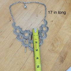 Vintage 1970s Sarah Coventry Charisma Bib Necklace, Fringe Statement Necklace