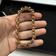 Vintage Sweetheart Expandable WWII Era Gold Plated Bracelet Patented