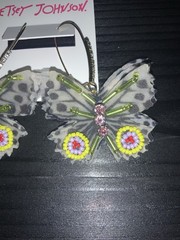 Betsey Johnson Butterfly Earrings Extremely Rare – DP1