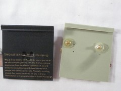 earrings vintage lot of 7 Two Sisters Medici Lauren Leah NEW on cards hand craft