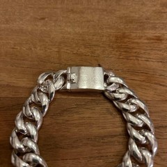 American Import Silver Bracelet Chain Link TAXCO