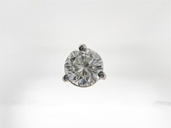 $8000 KWIAT 1ct VS G Round TIARA IDEAL CUT Diamond Platinum STUD EARRINGS RARE