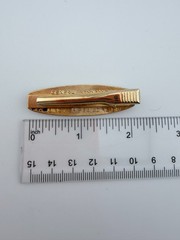 General Dynamics Quincy Shipbuilding Division Tie Clip