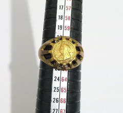 VINTAGE OLD RING STYLE ROMAN ANCIENT BRONZE VERY RARE LEGIONARY ARTIFACT AMAZING