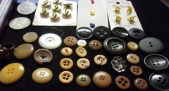 Estate Sale Grandmas Lot, Vintage Coins, Vtg Sterling, Jewlery, Buttons, & more