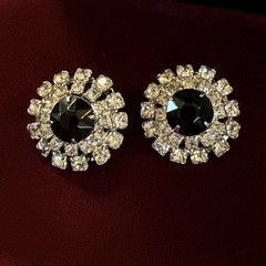 Juliana DeLizza & Elster Grand Parure Necklace Bracelet Earrings Brooch VTG