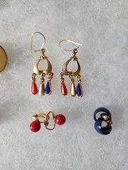 Vintage Earring Lot of 24 pairs. signed Coro
