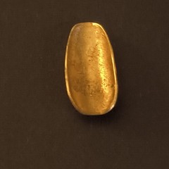 LUX Vintage 14k Gold Engraved Fingernail, Solid Gold, Disco Nail, Nail Accessory