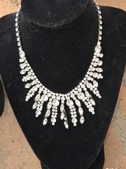 High End All Vintage Rhinestones Crystals Costume Jewelry Lot Signed