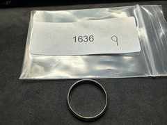 1.56g Vintage Sterling Silver 925 Simple Band Ring Minimalist Stackable Size 9 M