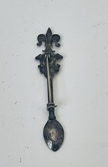Vintage .925 Silver Spoon Birch Pin 2.5 Inches