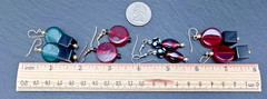 LOT OF 14 PAIRS OF ASSORTED VINTAGE BEADED DANGLE EARRINGS B160