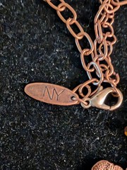 Vintage NY Unique Three Layer Charm Necklace