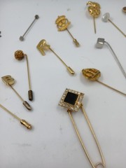 Wholesale Lot of Assorted Vintage Hat Pins. Lady Bug. Rhinestones and More