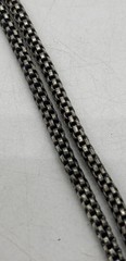 Vintage Danecraft Sterling Silver Double Box Chain Lariat Necklace 63.8 Grams
