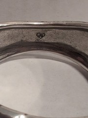 Vintage Bracelet Cuffs, Mix, Acrylic,Metal, 6 Pieces, Retro