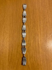 Midcentury Carl Brumberg Hansen Bracelet 935 Sterling Silver Denmark