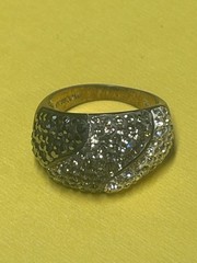 vintage JCM brand dome ring Sz 7