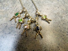 Vintage Necklace Lot Of 3 Chains Gold /Silver Tone 19” 23” 24″