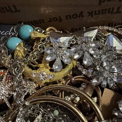 Vintage to Now Jewelry Lot, All Wearable Untested. No Broken. Box B4