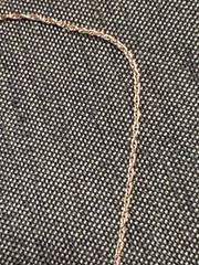 Vintage SOLID 14KT Gold Stamped 15″ Necklace Chain 1 Gram