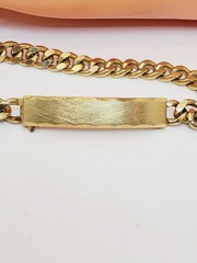Vintage Spiedel ID Engravable Identity Bracelet Heavy Men’s Chain (76)