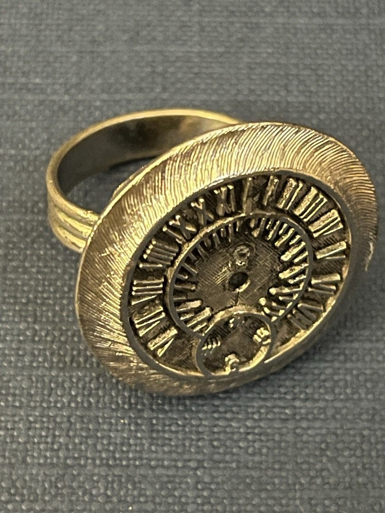 Vintage compass ring
