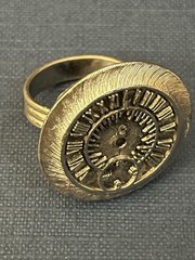 Vintage compass ring