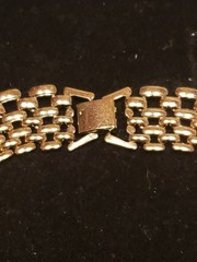 Vintage 5 Row Panther Link Women’s Necklace!!! Stunning Statement Piece!!!
