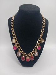 Teardrop Dangle Jewelry Lot! 2 Necklaces, 1 Earrings