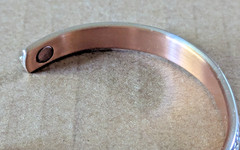 Vintage Solid Copper Cuff Bracelet