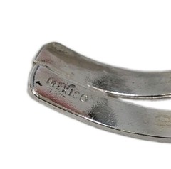 Vintage Taxco Mexico Sterling Silver Abalone Cuff 39g