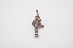Vintage Mexico Sterling Silver 925 Cherub Pendant