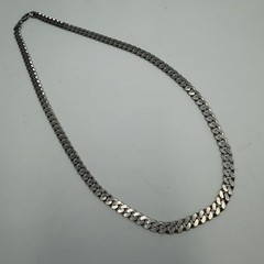 Vintage 925 Sterling Silver Men’s Curb Chain Necklace Jewelry Unisex Statement