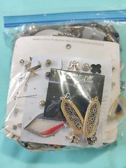 Vtg Mod Paired & Single Earrings Mixed Lot Sell Craft Wear Resale Up Cycle Etsy