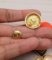 Bag Of Ladies Single Earrings. Vintage Clip On And Pierced. Many Signed Monet…