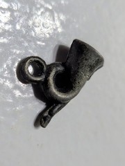 ✨VINTAGE✨ 1900’s Tiny Horn Charm French Horn Pendant / Charm