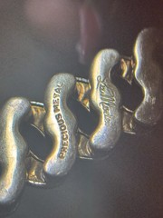Vintage LaMode Heart Precious Metal Bracelet Possibly Gold Filled
