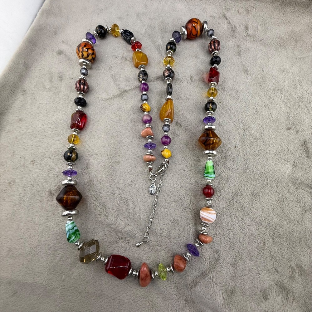 Cookie Lee Beaded Necklace 38”