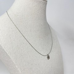 Lady Remington Daisy Necklace Silver-Tone Flower Dainty Soft Girl Feminine VTG