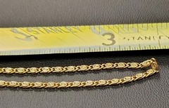 3-piece Gold Tone Lot: 16″ Revlon Necklace 15″ Butterfly Necklace 7″ Bracelet