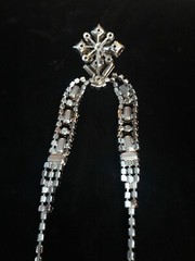 Vintage Art Deco Beauty Clear Rhinestone Choker