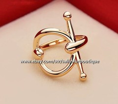 Sally’s Quality 100% Copper Scarf Ring Circle Buckle Brooch For Silk Scarves