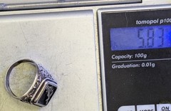 Vintage men’s ring sterling silver 925 Size 9.5 Weight 5.83 g. Ukrainian jewelry